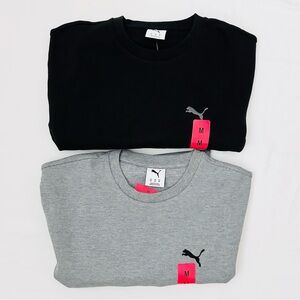 Puma Black and Gray Sweaters